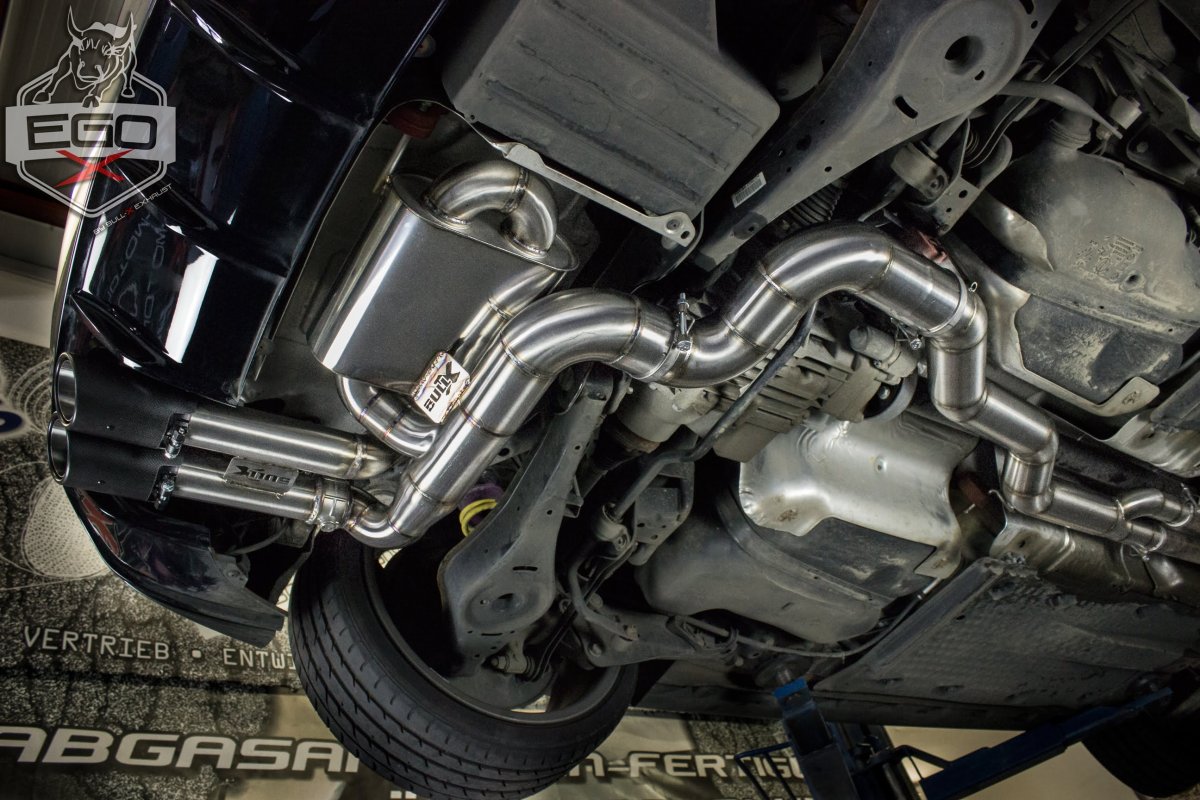 EGO-X Abgasanlage 3,5" für Audi RS3 8P